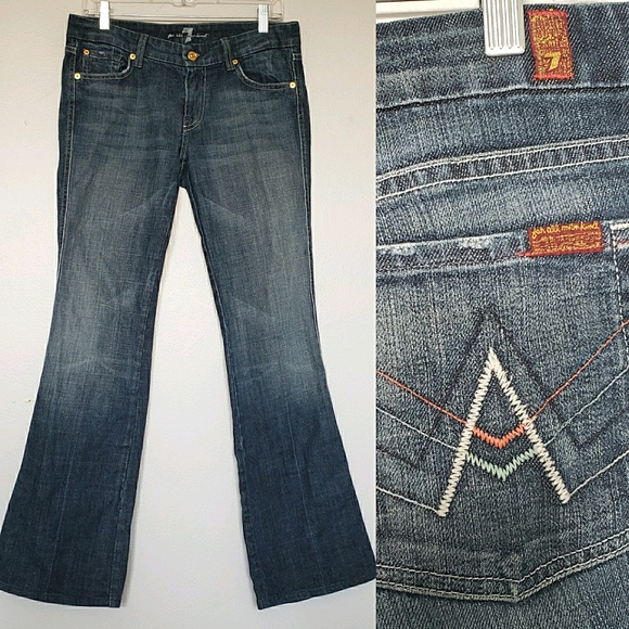 7 For All Mankind Denim - 7 For All Mankind A Pocket flare jeans 30